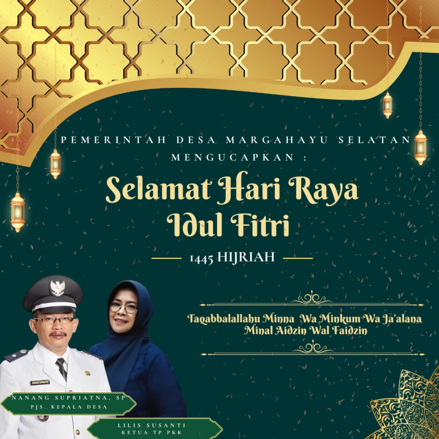 SELAMAT IDUL FITRI 1445 HIJRIAH